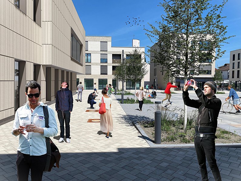 Visualisierung Rathaus