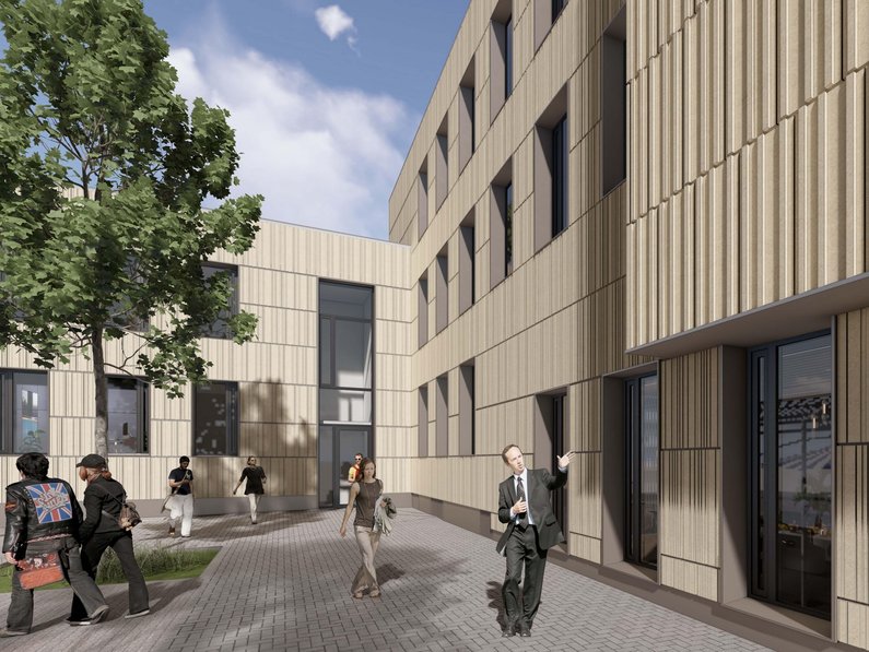 Visualisierung Rathaus