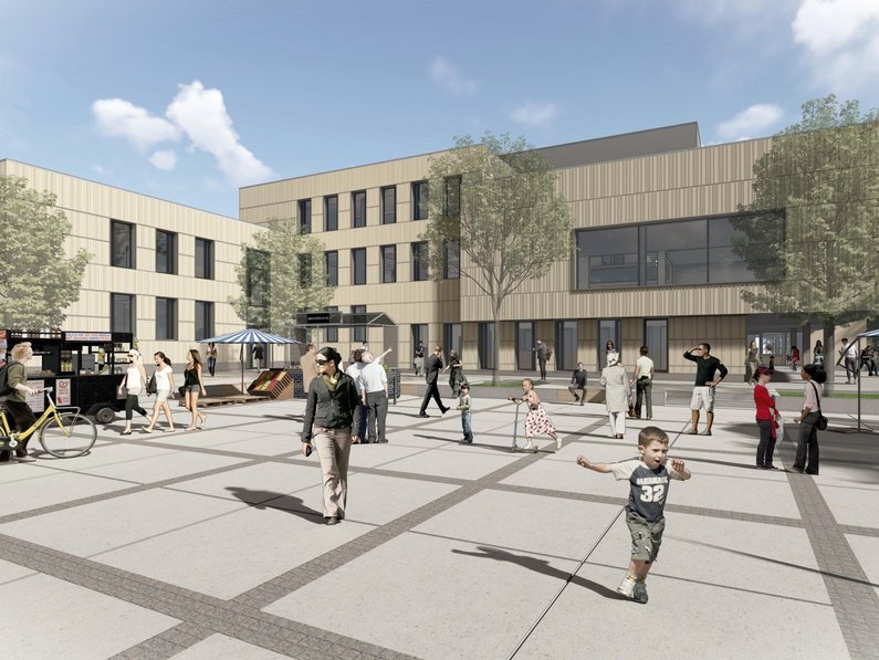 Visualisierung Rathaus